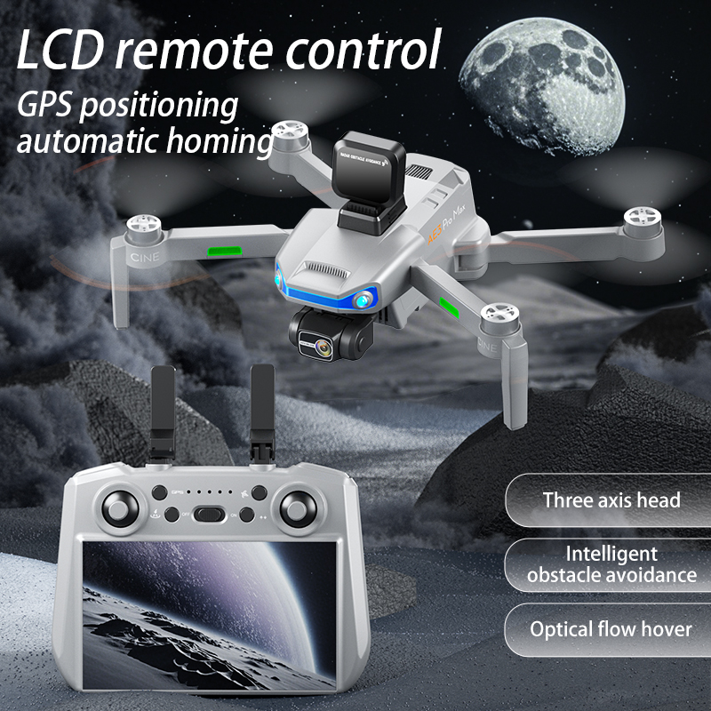 AE3 PRO Max NUOVO LCD SC GPS D - Drone Camera With Gimbal recensione e prezzo