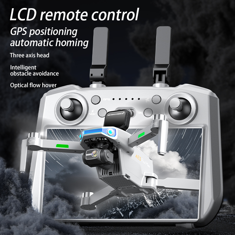 AE3 PRO Max NUOVO LCD SC GPS D - Drone Camera With Gimbal recensione e prezzo