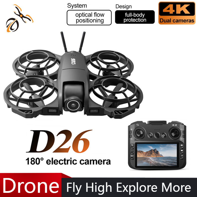 Drone D26 4K HD Aereo 180° °   - Drone Camera With Gimbal recensione e prezzo