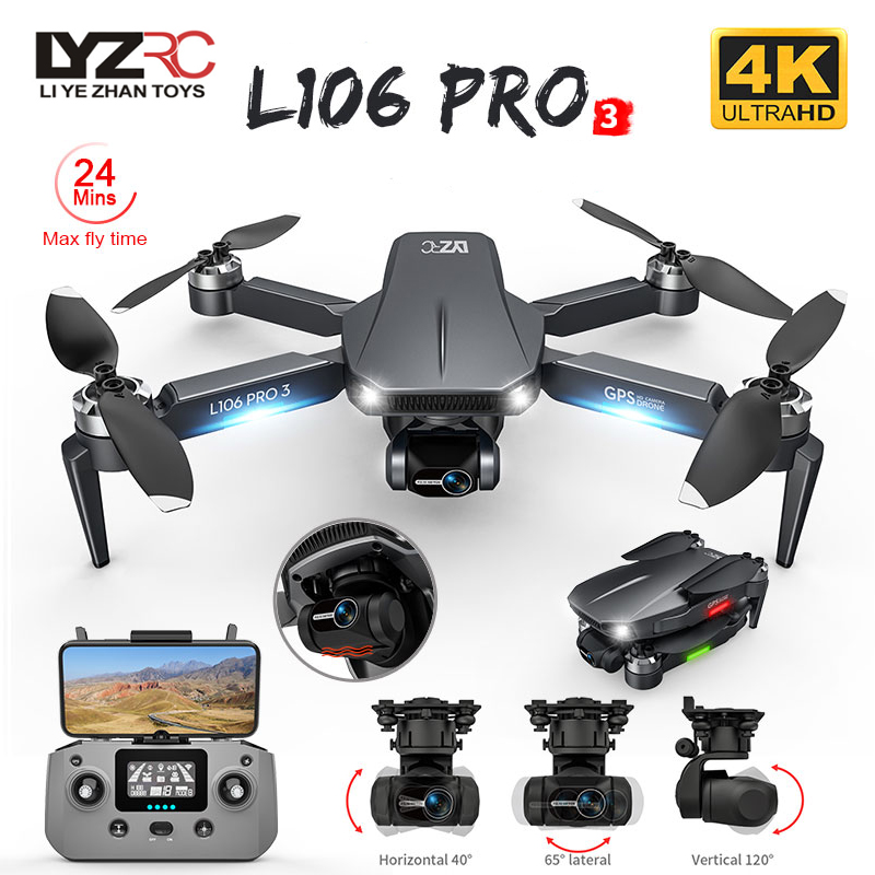L106 Pro 3 Drone 5G WIFI FPV p - Drone Camera With Gimbal recensione e prezzo