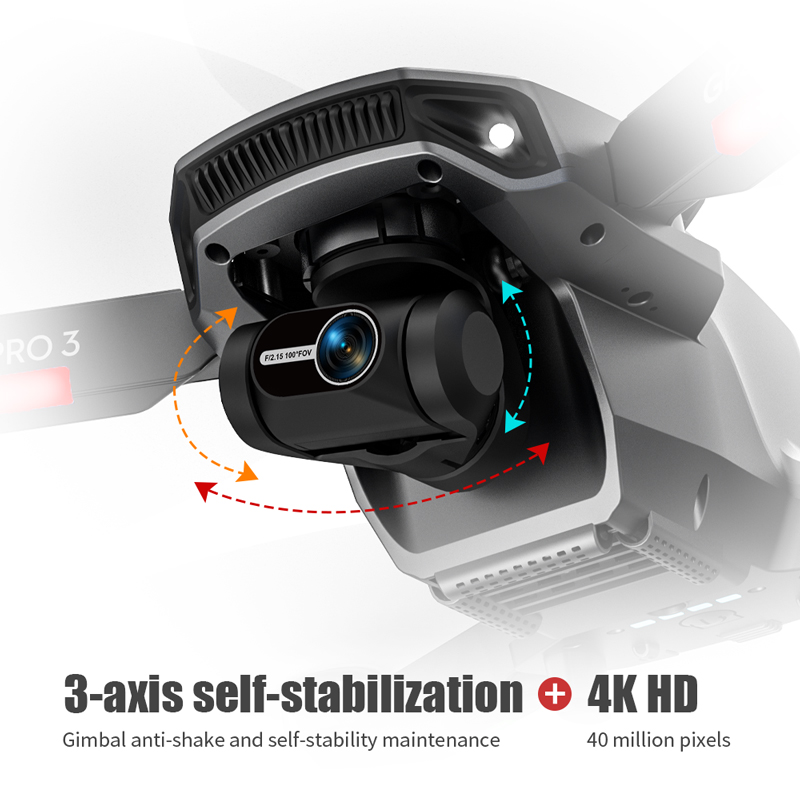 L106 Pro 3 Drone 5G WIFI FPV p - Drone Camera With Gimbal recensione e prezzo
